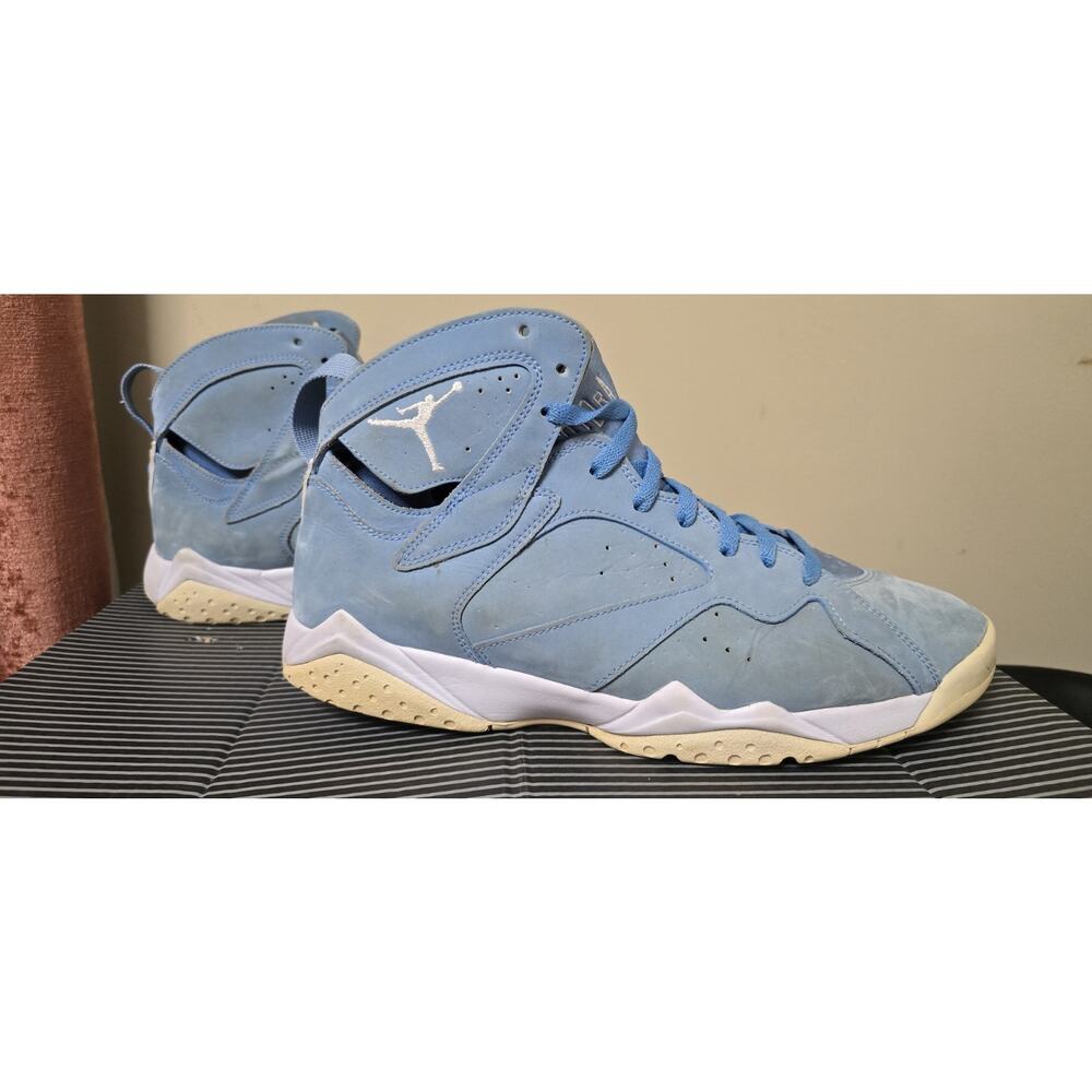 Air Jordan 7 Retro Pantone University Blue 304775-400 Size 12.5 • Authentic